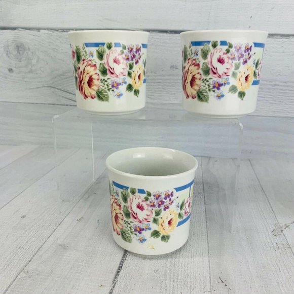 Vtg Gibson GID230 Floral Coffee Mug Set 3 - Picture 4 of 6